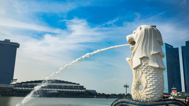 Merlion Singapur