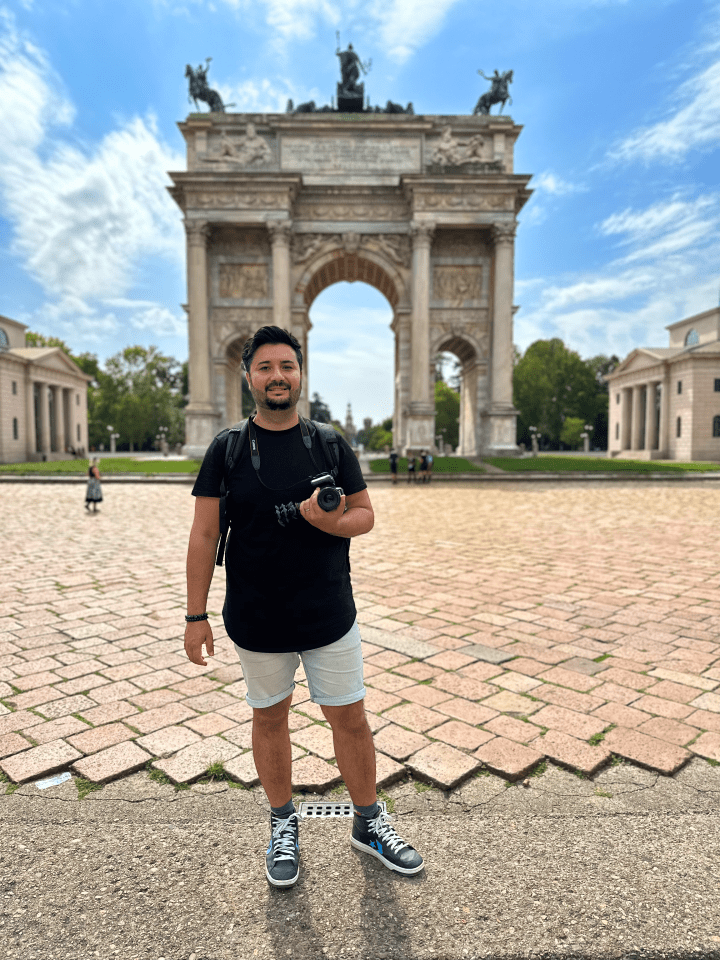 Arco della Pace / vítězný oblouk