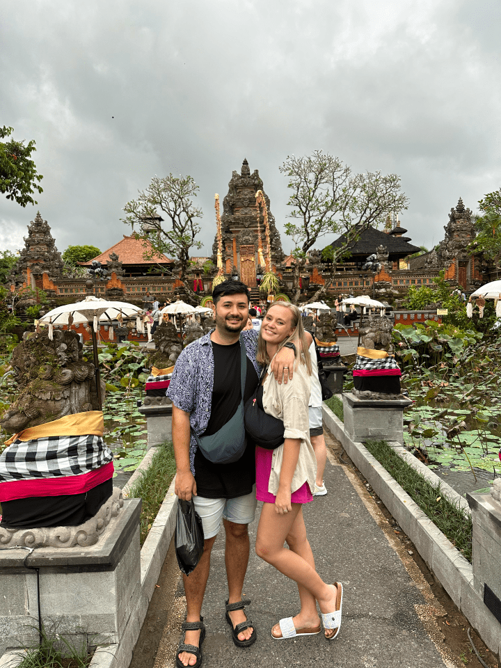Chrám Sarawati Ubud Bali