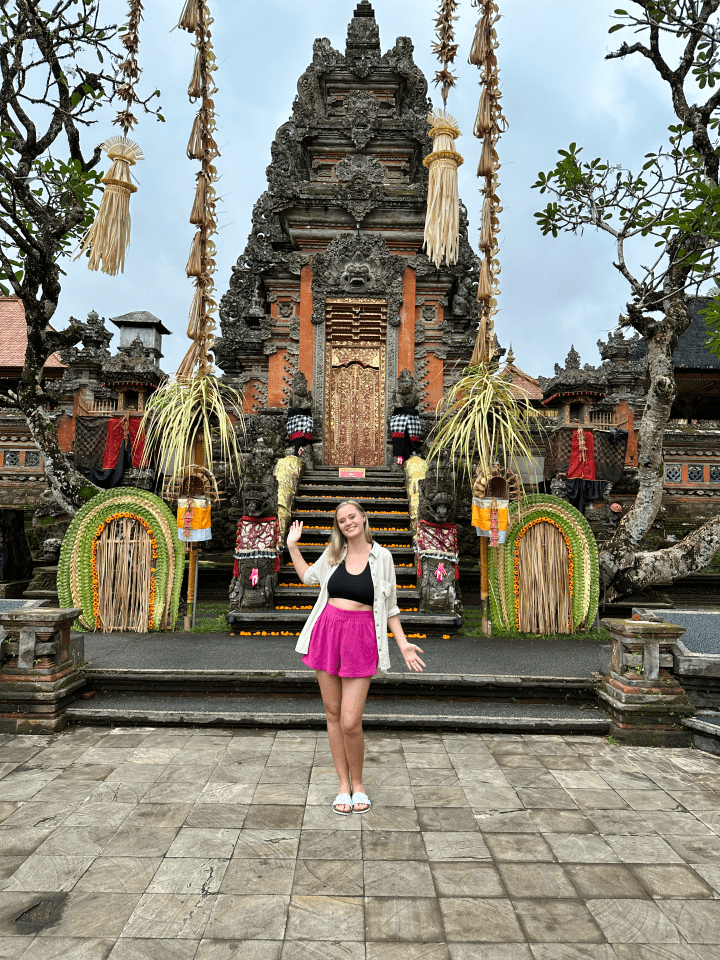 Chrám Sarawati Ubud Bali