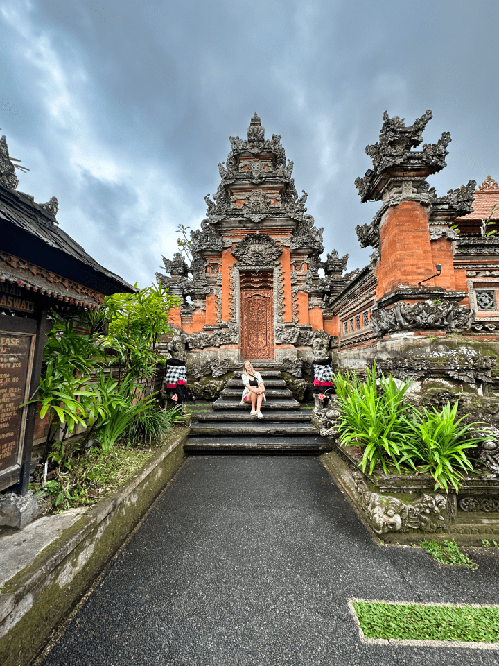 Chrám Sarawati Ubud Bali
