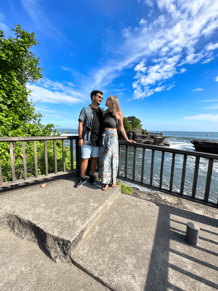 Chrám Tanah lot Bali