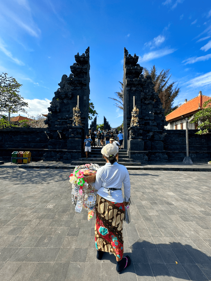 Chrám Tanah lot Bali