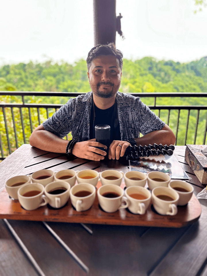 Tea and coffee tasting Bali