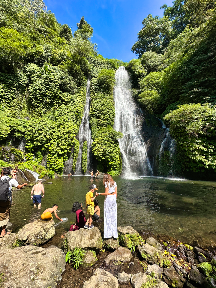 Vodopád Banyumala Bali