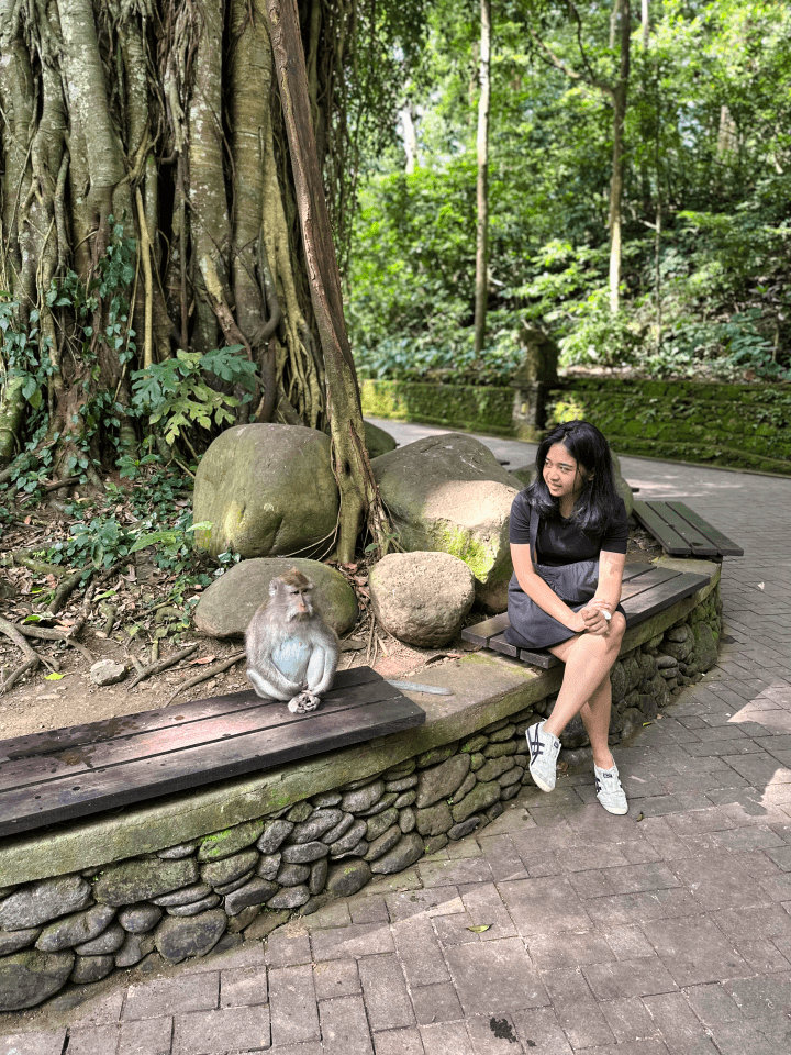 Monkey forest Ubud Bali