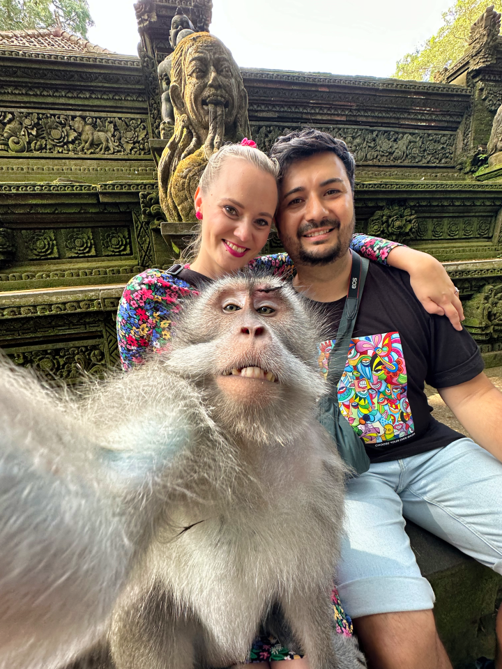 Monkey forest Ubud Bali