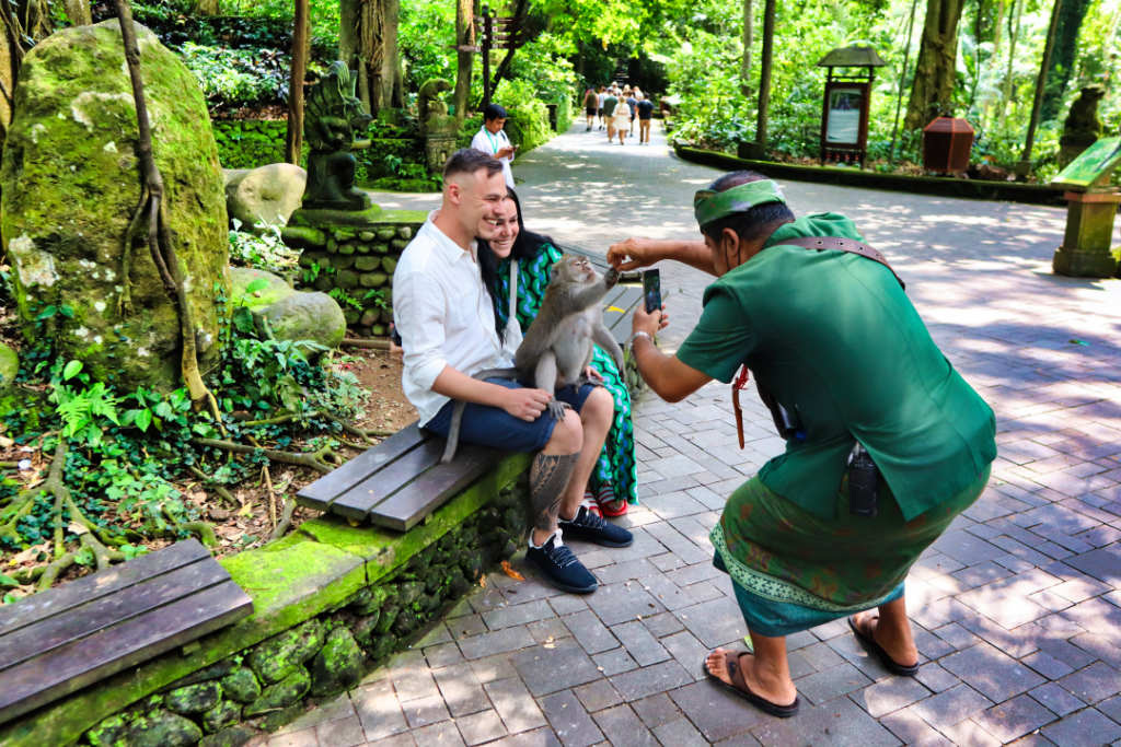 Monkey forest Ubud Bali